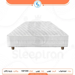 باکس هتلی یک نفره چوبی سایز 200*100 برند خوشخواب